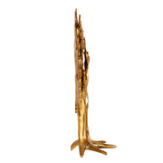 Pure Brass Handcrafted Kalpavriksha Tree - Table Standing - 11" - Budhshiv.com