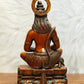 Pure Brass Meditation Hanuman Statue - 15-Inch - Budhshiv.com