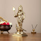 Pure Bronze Panchaloha Kartikeya Murugan Kumara Swamy Statue - 12" Height - Budhshiv.com