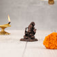 Pure Copper Dagduseth Ganapati Idol - 2" - Budhshiv.com
