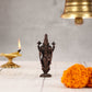 Pure Copper Tirupati Balaji Lord Venkateshwara Swamy Perumal Idol - 3" - Budhshiv.com