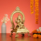 Sacred Brass Ganesh Idol 15 inch - Budhshiv.com