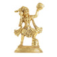 Superfine Brass Hanuman Idol | Carrying Sanjeevani Mountain | 7.5" - Budhshiv.com