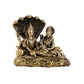 Superfine Brass Lakshmi Narayana Vishnu Idol - 4" - Budhshiv.com