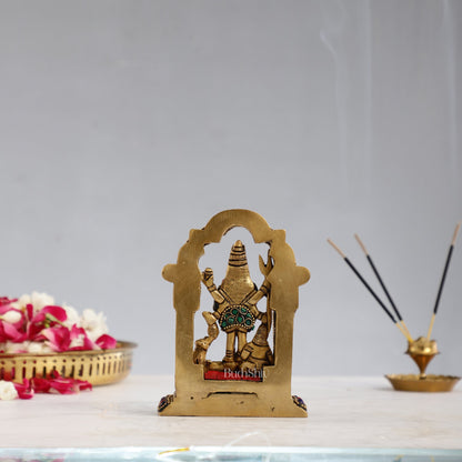 Superfine Brass Mahalasa Narayani Mohini Vishnu Avatar Idol | Height 5.5 inch - Budhshiv.com