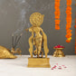 Supreme Krishna: Exquisite 12-Inch Brass Idol - Budhshiv.com